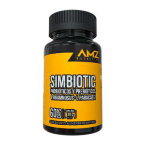 VITAMINAS AMZ SIMBIOTIC PROBIOTICOS Y PREBIOTICOS BACH 60 CAPSULAS